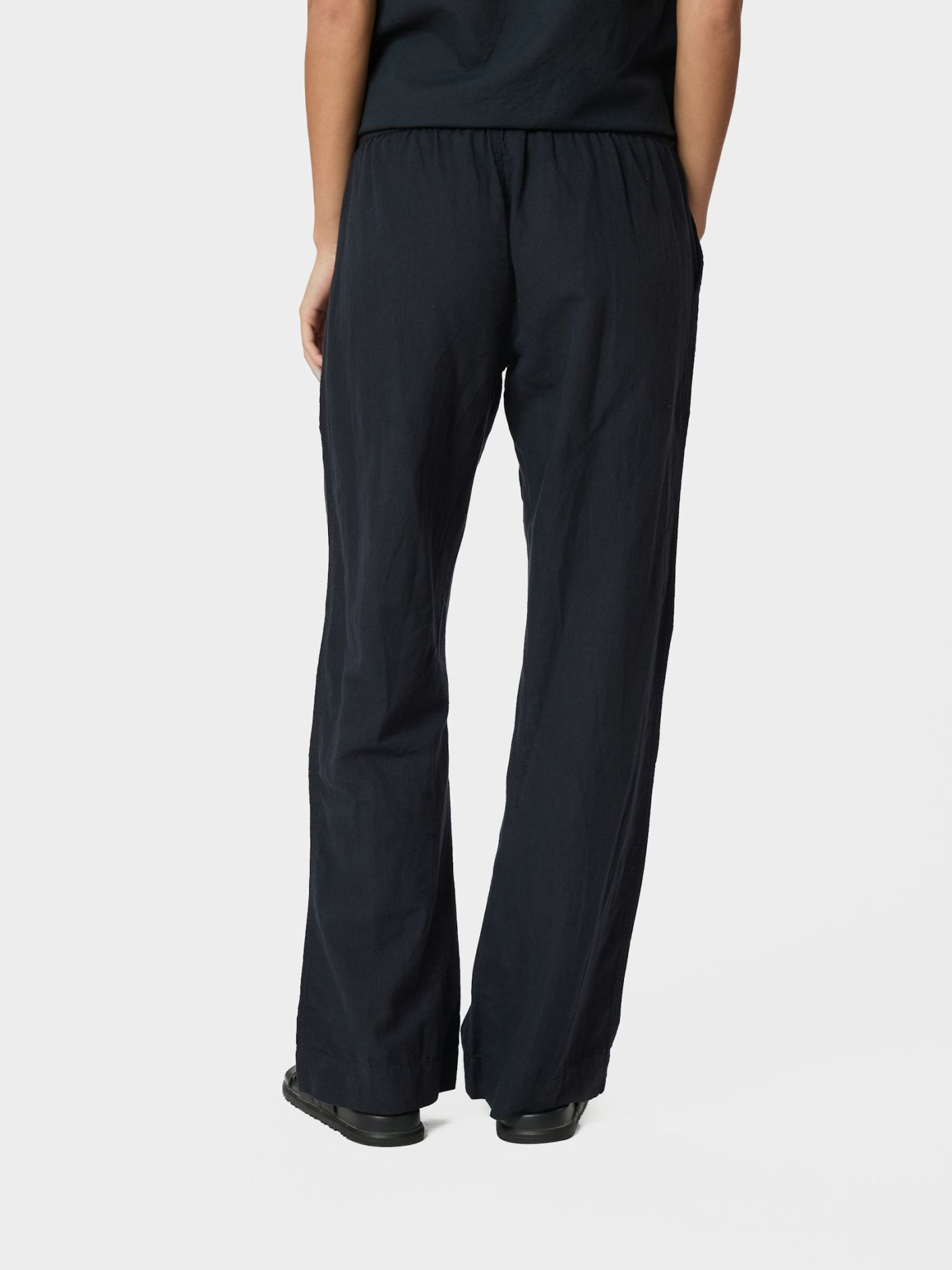 Neo Noir Sonar Linen Pants Navy - Bilde 2