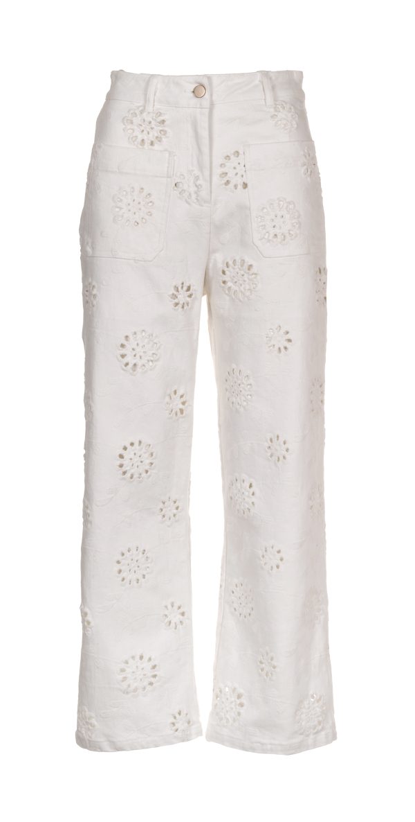 Ane Mone Lyra Trousers White