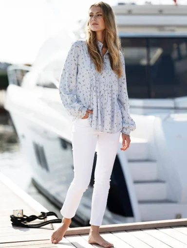 Ane Mone Liliana Trousers White