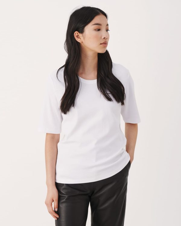 Part Two RatanaPW T Shirt Bright White - Bilde 2