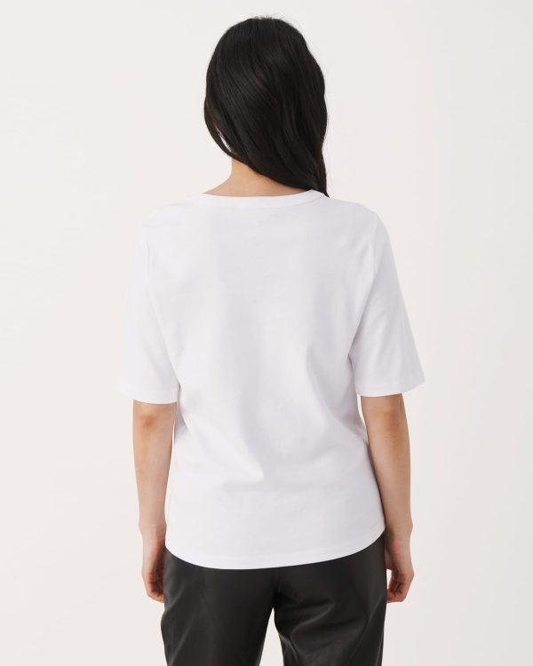 Part Two RatanaPW T Shirt Bright White - Bilde 3