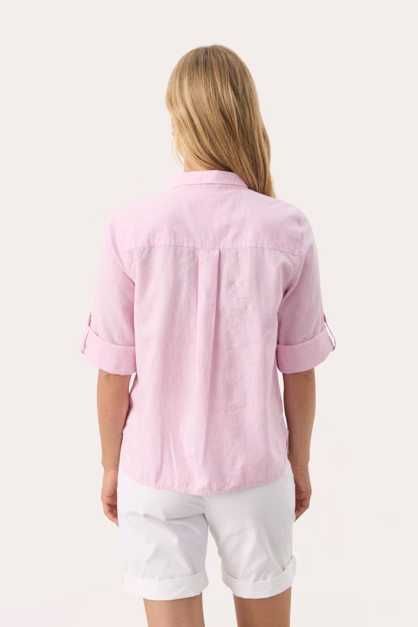 Part Two CindiePW Shirt Pink Nectar Chambrey - Bilde 4