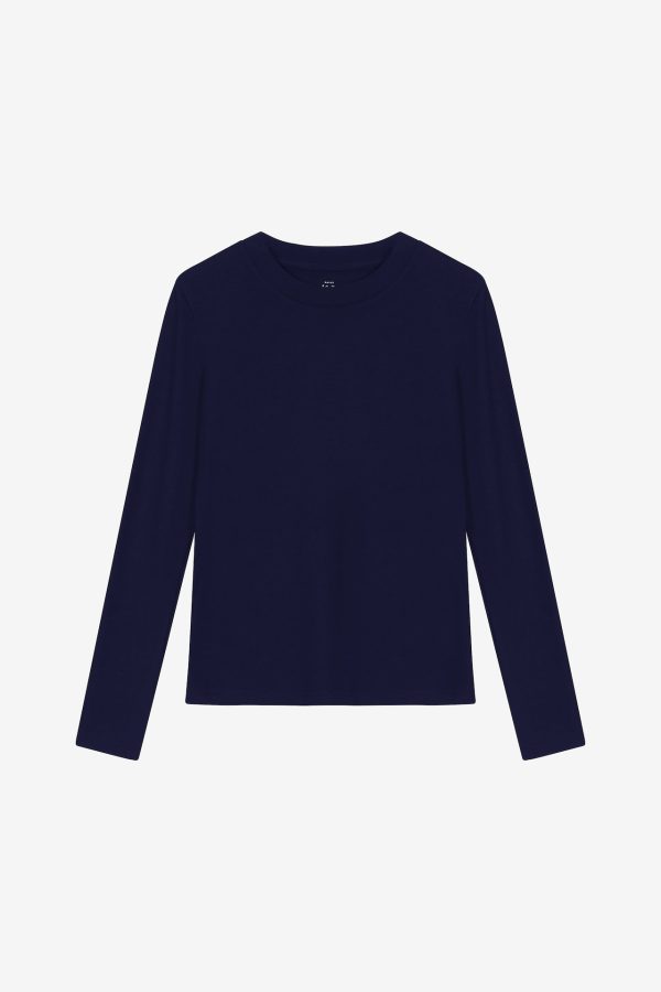 Bread & Boxers Long sleeve Navy Blue