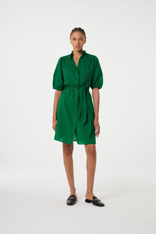 Fabienne Chapot George Dress Green Glow