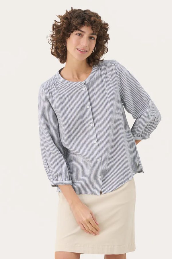 Part Two PersillesPW Shirt Oceana Stripe