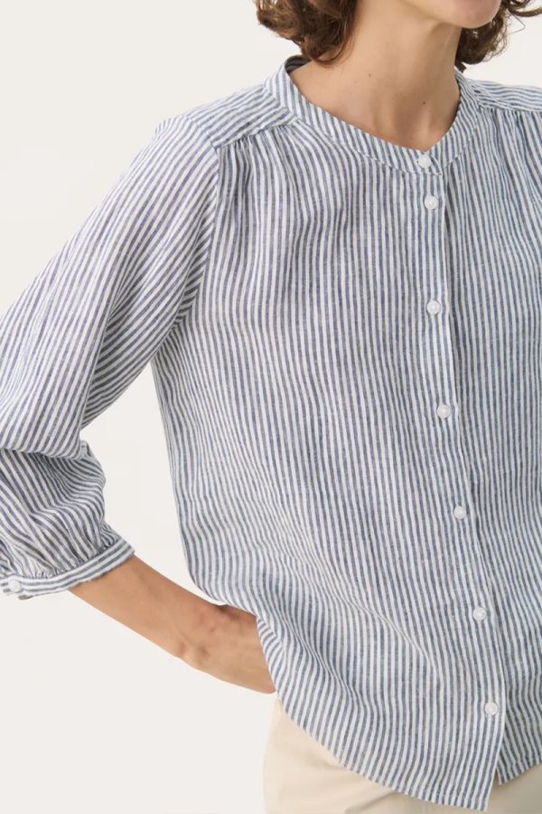 Part Two PersillesPW Shirt Oceana Stripe - Bilde 2