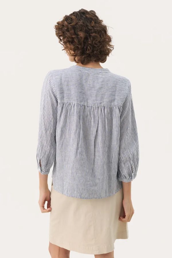 Part Two PersillesPW Shirt Oceana Stripe - Bilde 3