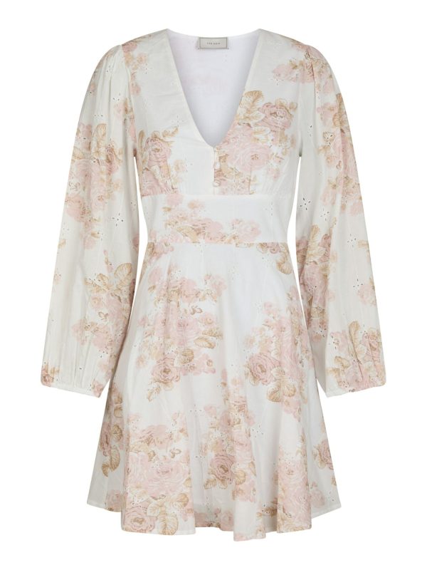 Neo Noir Milly Emb Rose Dress  Dusty Rose - Bilde 3