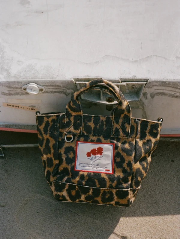 Beck Søndergaard Leopa Canvas Gabby Bag Black - Bilde 3