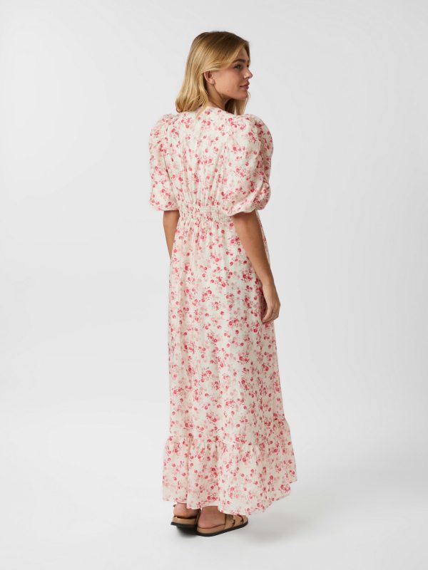 Neo Noir Rilana Pretty Flower Dress Red - Bilde 2