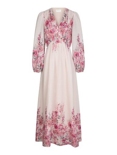 Neo Noir Silfi Flower Print Dress Rose