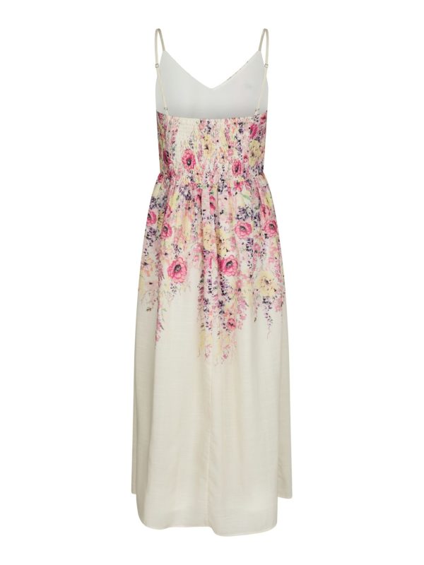 Neo Noir Sanni Flower Print Dress Ivory - Bilde 4