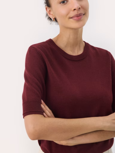 Part Two NatanyaPW Pullover Tawny Port