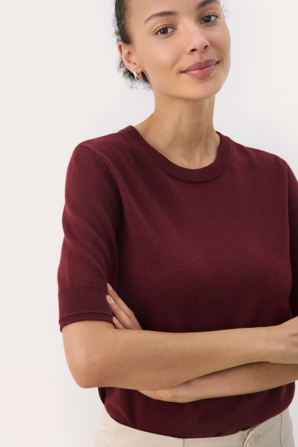 Part Two NatanyaPW Pullover Tawny Port