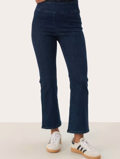 Part Two NikelaPW Pants Dark Blue Denim