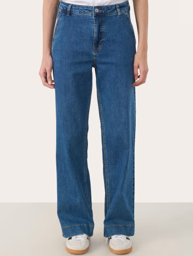 Part Two BarbaPW Jeans Medium Dark Blue Denim