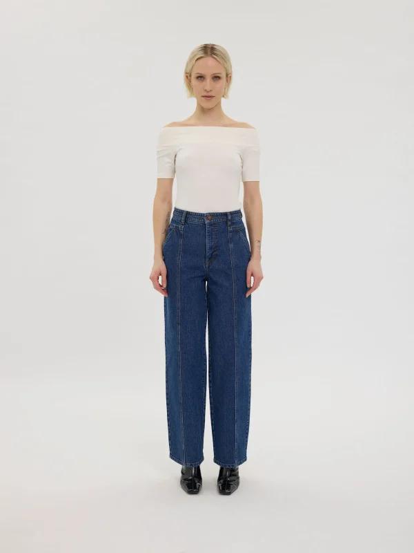 Five Units BellaFV Jeans Classic Blue Denim - Bilde 3