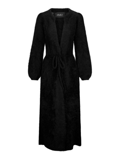 Ella & il Olivia Chunky Cardigan Black