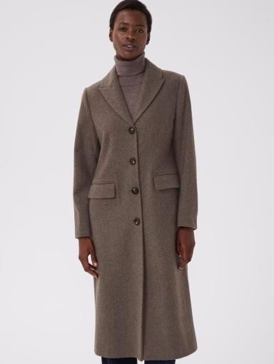 Part Two Sirinapw Coat Dark Walnut Malange
