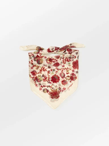 Beck Søndergaard Bromflora Tabby Sia Silk Scarf Birch White