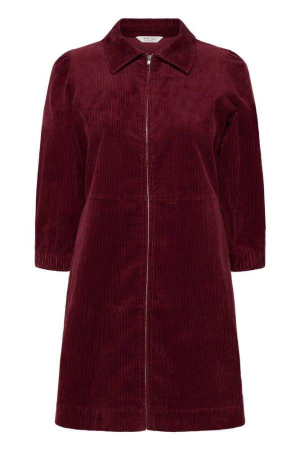 Part Two EyvorPW Dress Tawny Port - Bilde 3