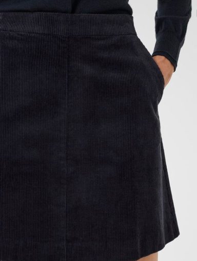 Part Two LingsPW Skirt Dark Navy