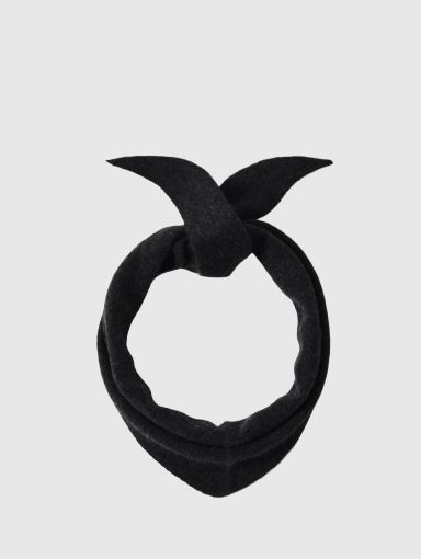 Selected Femme Maria Narrow Cashmere Scarf Black
