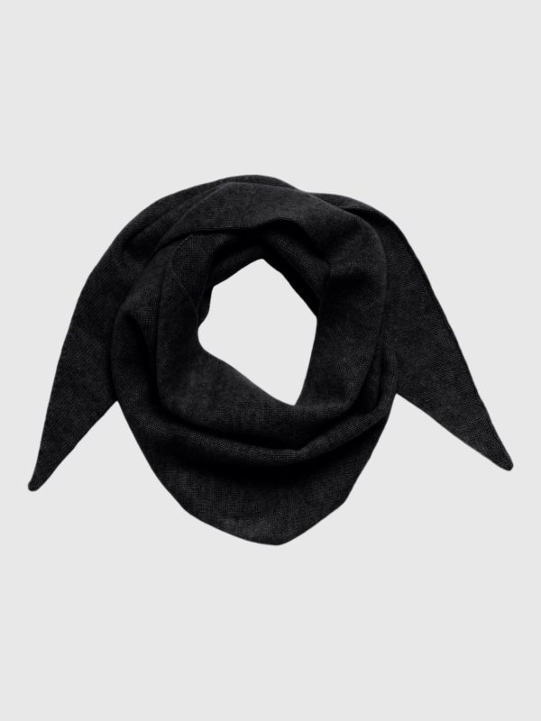 Selected Femme Maria Narrow Cashmere Scarf Black - Bilde 2
