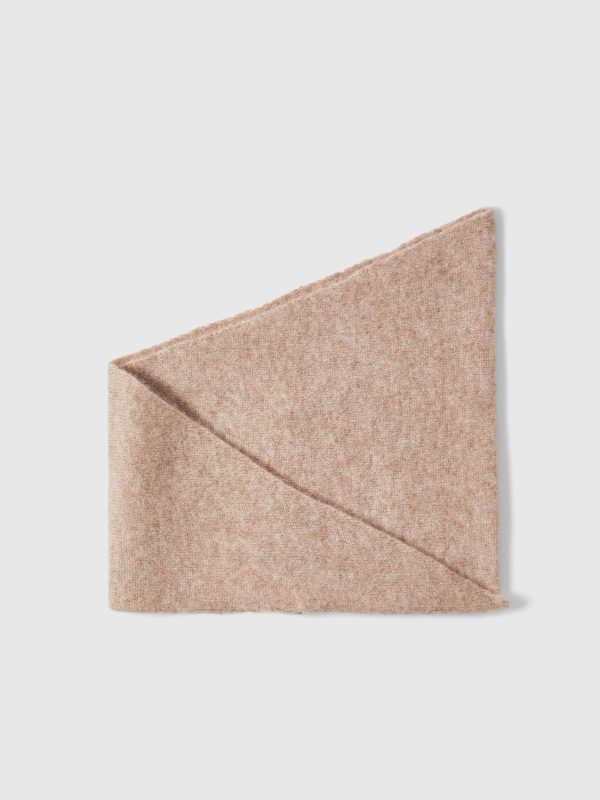 Selected Femme Maria Narrow Cashmere Scarf Fungi - Bilde 2