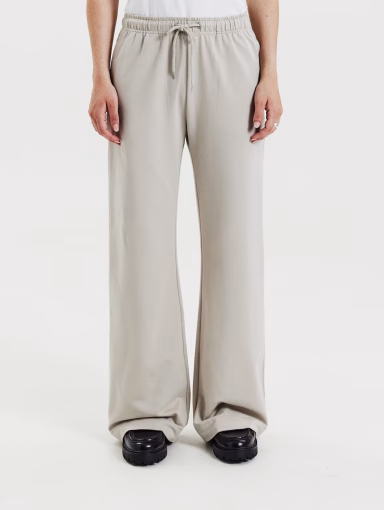 Bread&Boxers Wide Leg Lounge Pant -Greige