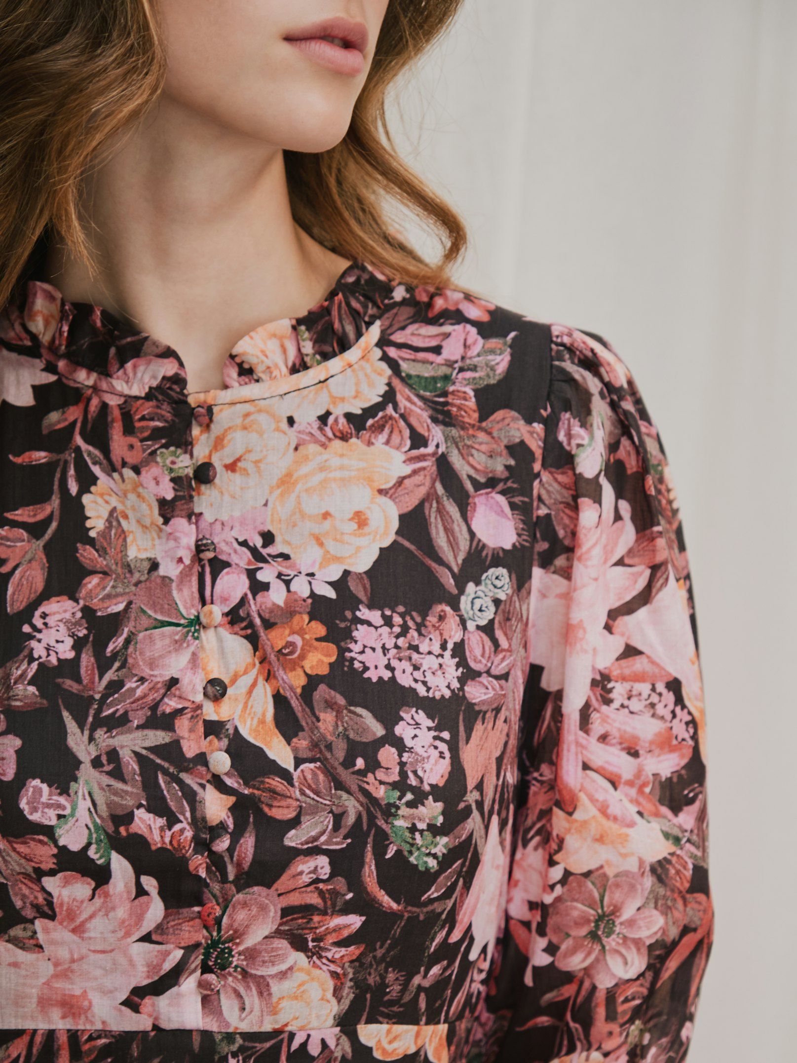 Neo Noir Aberto Big Flower Dress - Bilde 4