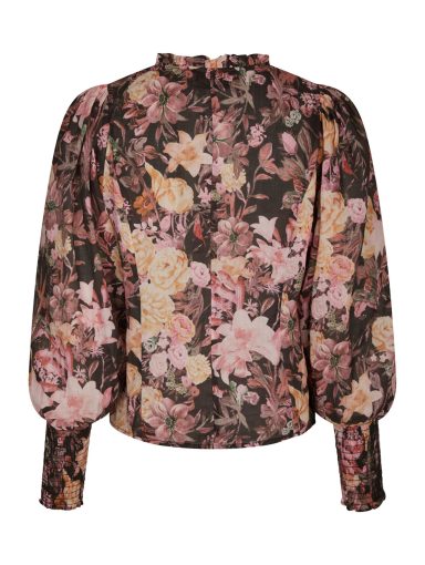 Neo Noir Gilda Big Flower Blouse