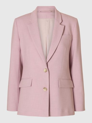 Selected SLFRITA Classic Blazer Mauve/Melange
