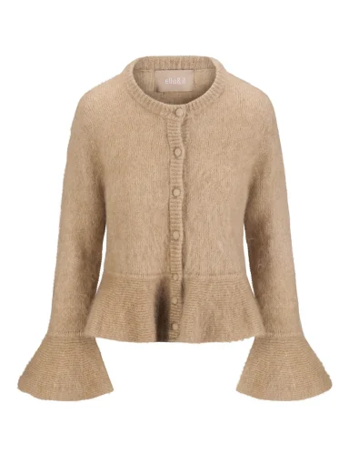 Ella & il Maren Chunky Cardigan - Hazel Beige