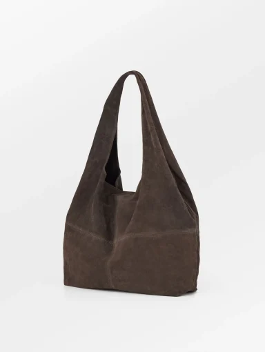 BeckSøndergaard Suede Dalliea Bag - Hot Fudge Brown