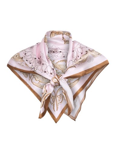 Ane Mone Lola Silk Scarf Pale Rose