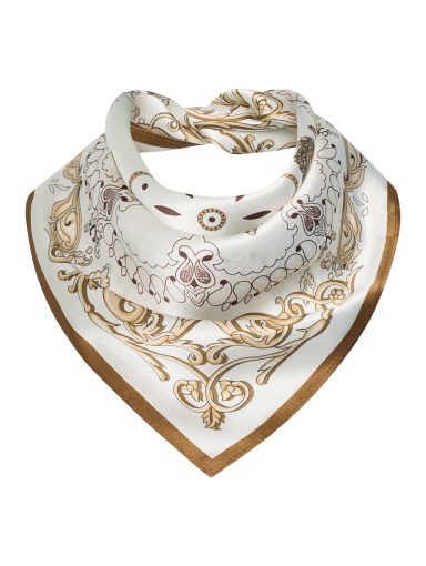 Ane Mone Bonita Silk Scarf Offwhite