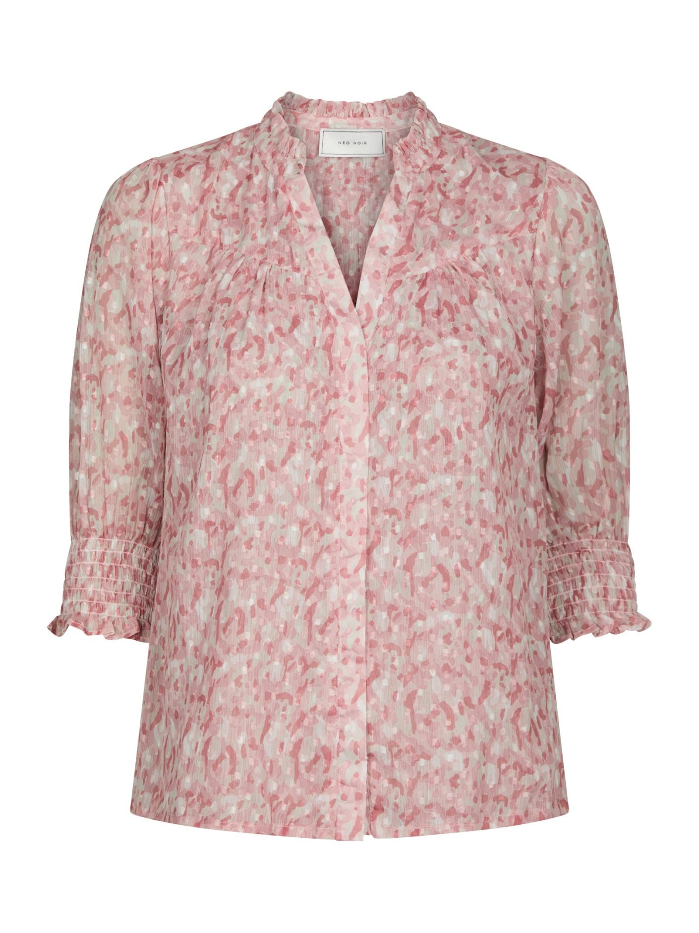 Neo Noir Diana Blurred Blouse Rose - Bilde 4