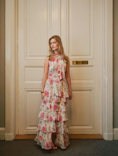 Neo Noir Marli Big Flower Dress