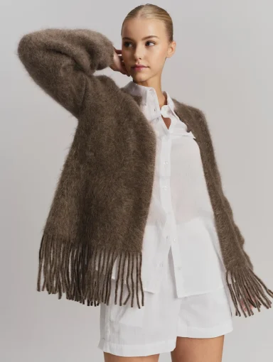 Ella & Il Fidele Chuncky Cardigan Brown