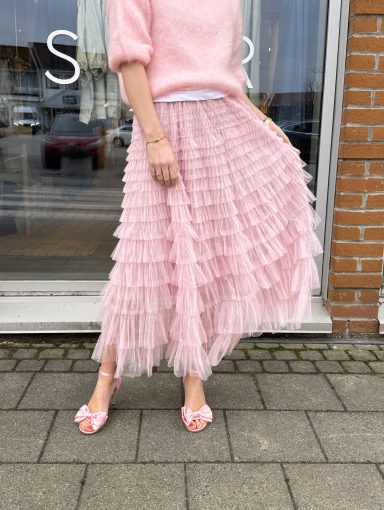 FPWL Kappeskjørt J1190 Pudder Rosa