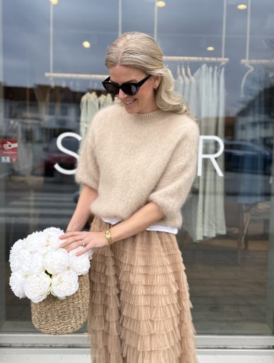 From Paris With Love Mohair Beige Onesize