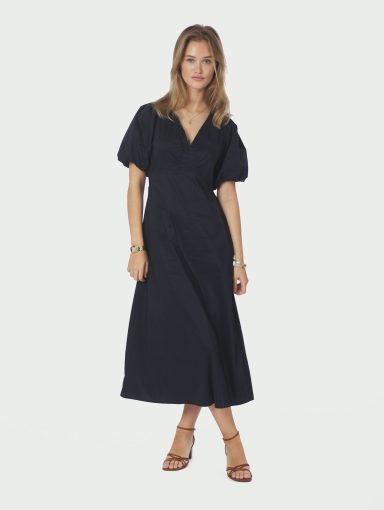Neo Noir Illana Dress Navy
