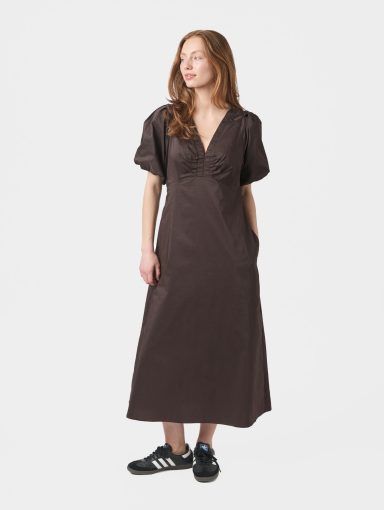 Neo Noir Illana Dress Brown