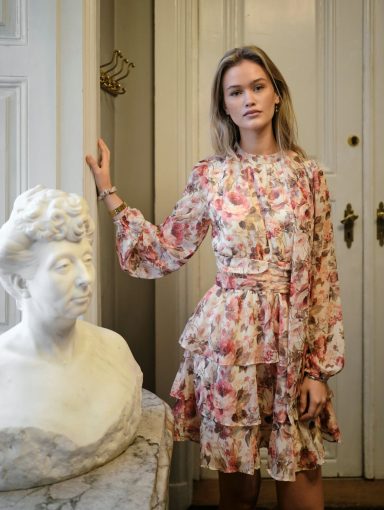 Neo Noir Mio Vintage Floer Dress