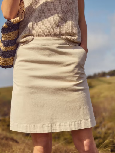 Part Two EvensasPW Skirt French Oak