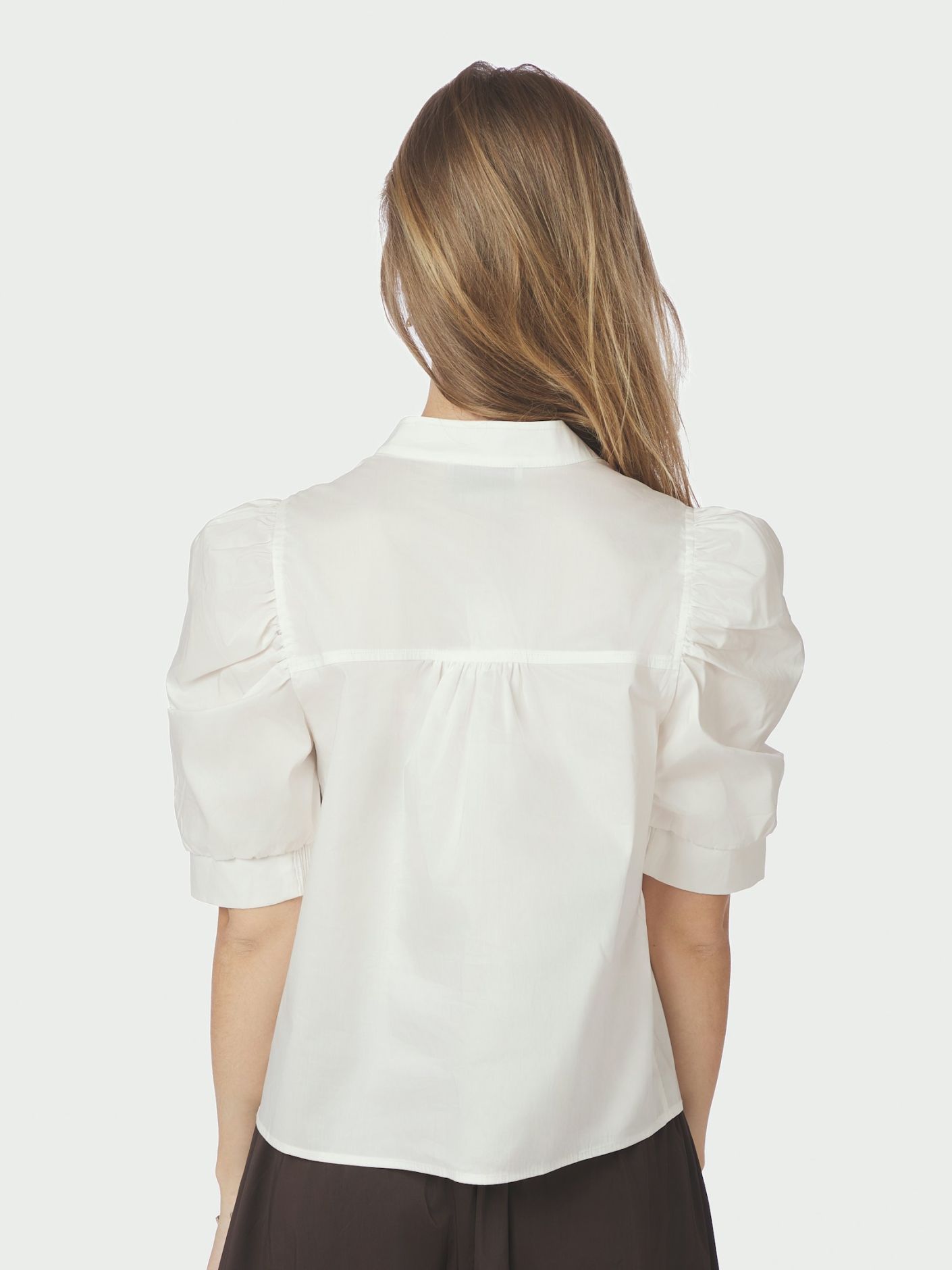 Neo Noir Roella Poplin Blouse White - Bilde 2