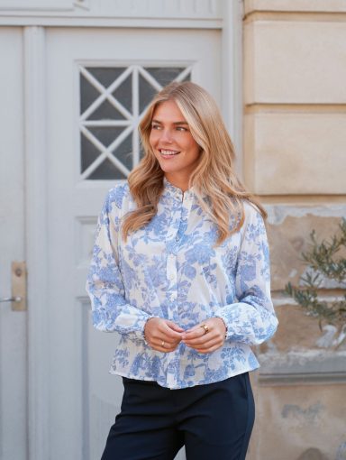 Neo Noir Oda Flower Spring Shirt