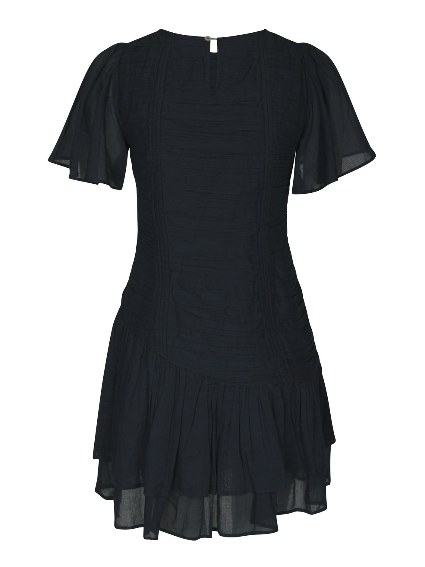 Neo Noir Circle S Voile Dress Navy - Bilde 2