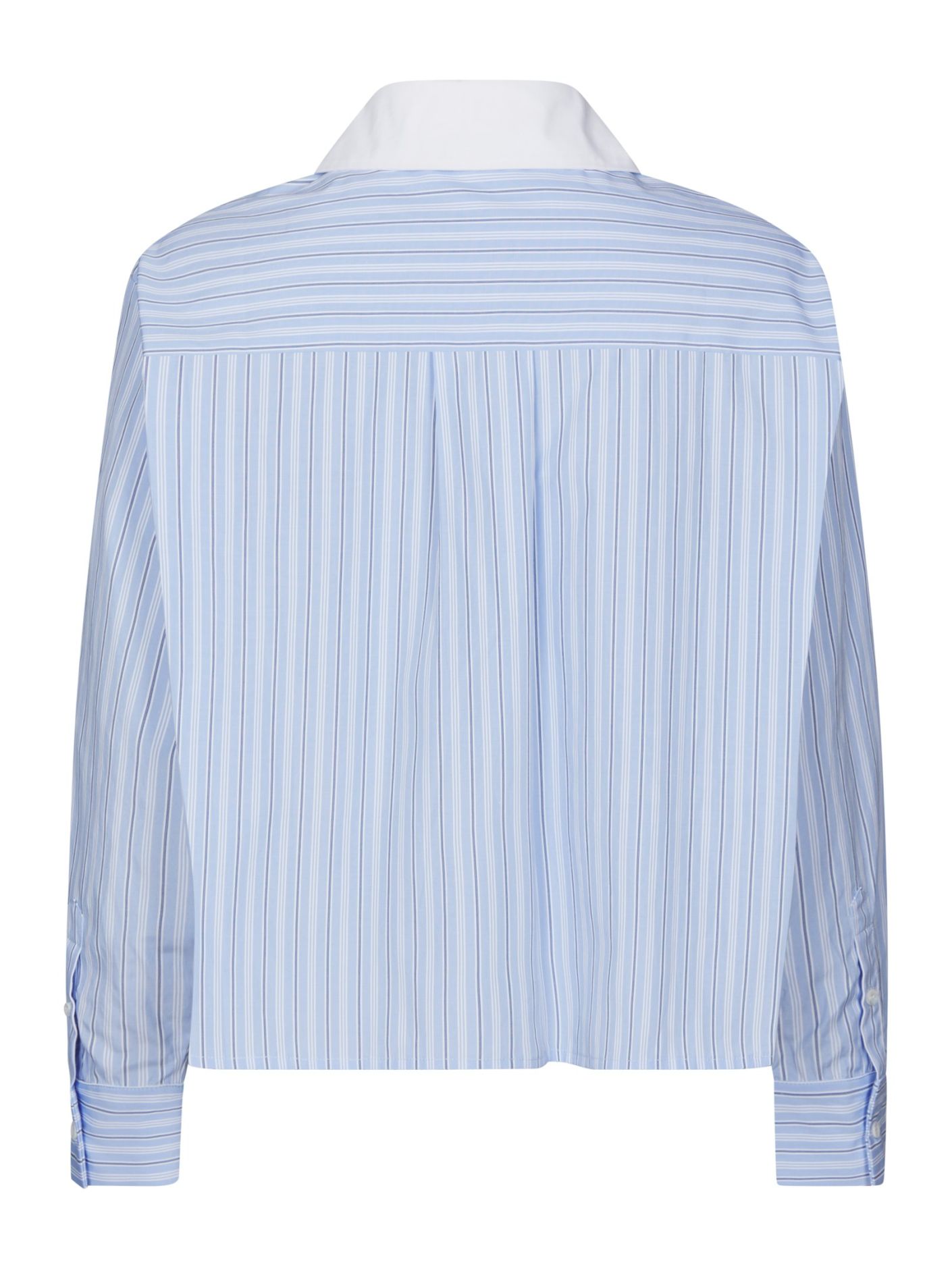 Neo Noir Delfia Stripe Shirt Light Blue Stripe - Bilde 3